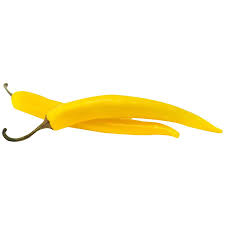 Light Yellow Chili Capsicum annuum seeds for garden planting